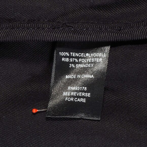 Context Womens Jacket Size S Floral Embroidered Nehru Black Pink Orange Silver - Picture 9 of 9